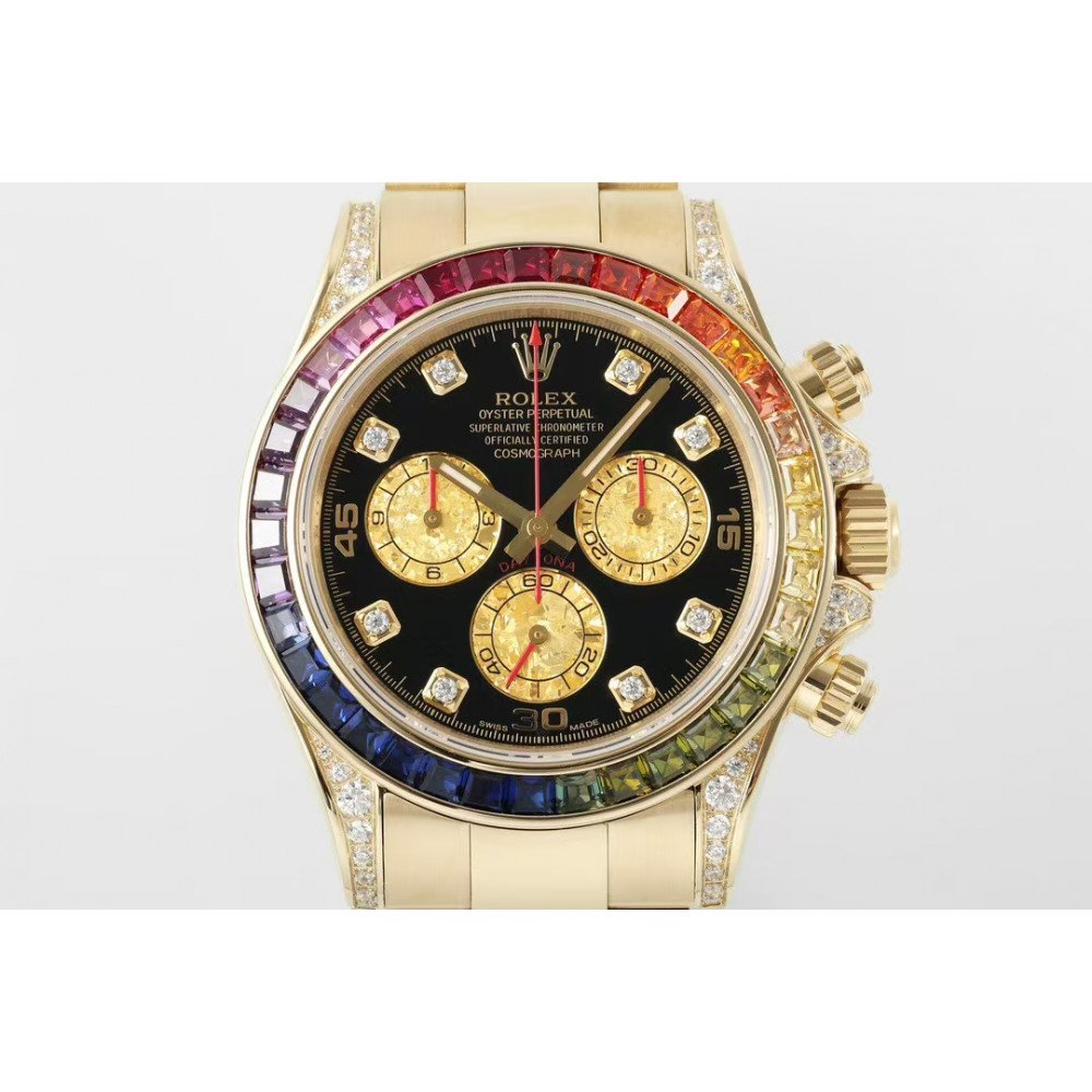 Rolex Daytona 18K Yellow Gold Rainbow Diamond 116598RBOW Rolex Daytona 18K Yellow Gold Rainbow Diamond 116598RBOW