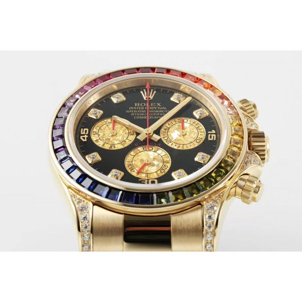 Rolex Daytona 18K Yellow Gold Rainbow Diamond 116598RBOW Rolex Daytona 18K Yellow Gold Rainbow Diamond 116598RBOW