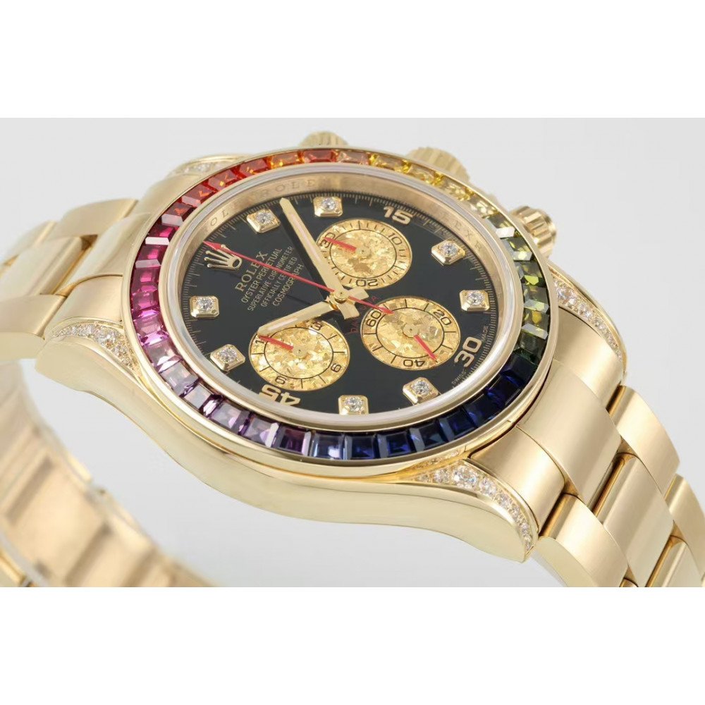 Rolex Daytona 18K Yellow Gold Rainbow Diamond 116598RBOW Rolex Daytona 18K Yellow Gold Rainbow Diamond 116598RBOW