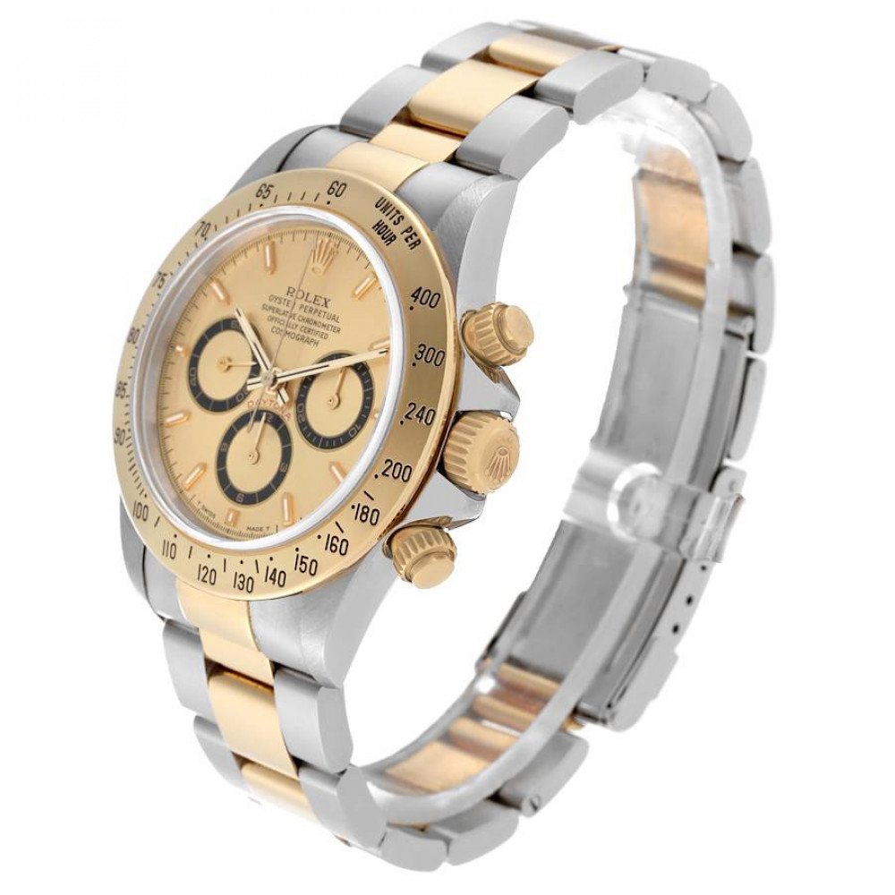 Rolex Daytona Steel Yellow Gold Zenith Movement Mens Watch 16523 Rolex Daytona Steel Yellow Gold Zenith Movement Mens Watch 16523