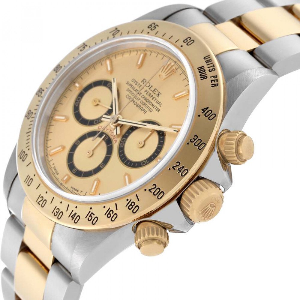 Rolex Daytona Steel Yellow Gold Zenith Movement Mens Watch 16523 Rolex Daytona Steel Yellow Gold Zenith Movement Mens Watch 16523