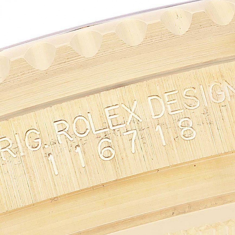 Rolex GMT Master II Yellow Gold Green Dial Mens Watch 116718 Rolex GMT Master II Yellow Gold Green Dial Mens Watch 116718
