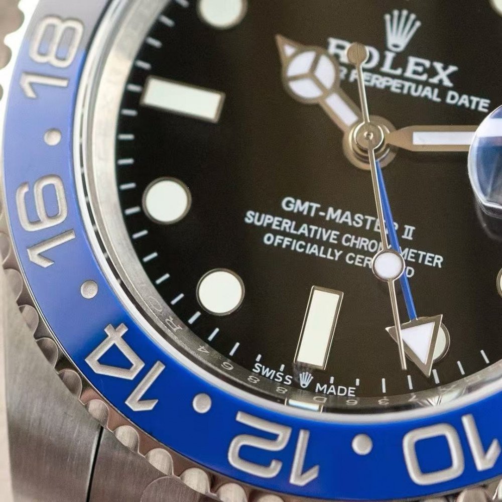 Rolex GMT Master II Batgirl Black Blue Bezel Steel Mens Watch 126710 Rolex GMT Master II Batgirl Black Blue Bezel Steel Mens Watch 126710