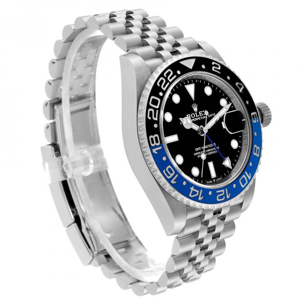 Rolex GMT Master II Batgirl Black Blue Bezel Steel Mens Watch 126710 Rolex GMT Master II Batgirl Black Blue Bezel Steel Mens Watch 126710