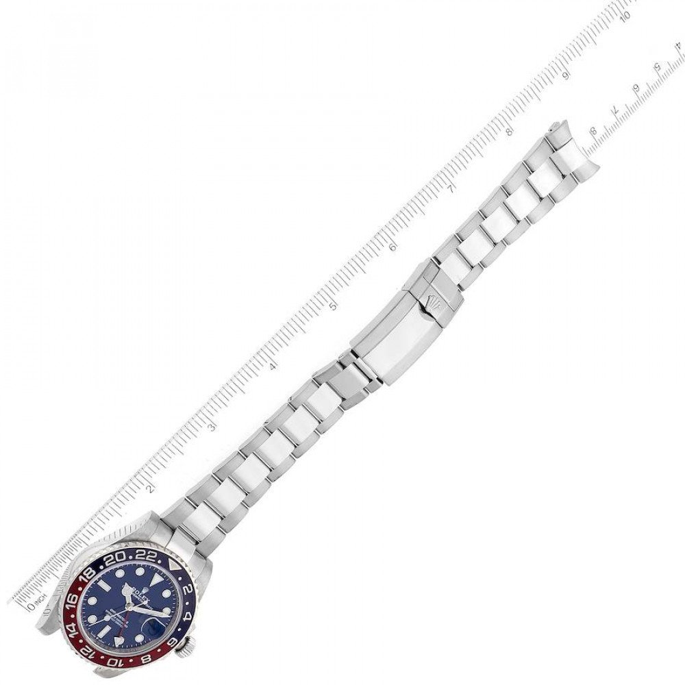 Rolex GMT Master II White Gold Pepsi Bezel Blue Dial Mens Watch 126719 Rolex GMT Master II White Gold Pepsi Bezel Blue Dial Mens Watch 126719