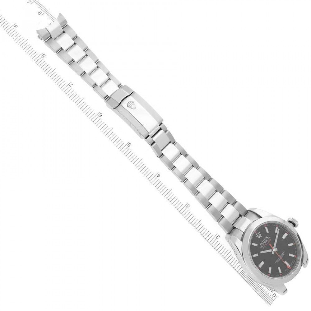 Rolex Milgauss 40mm Black Dial Steel Mens Watch 116400 Rolex Milgauss 40mm Black Dial Steel Mens Watch 116400