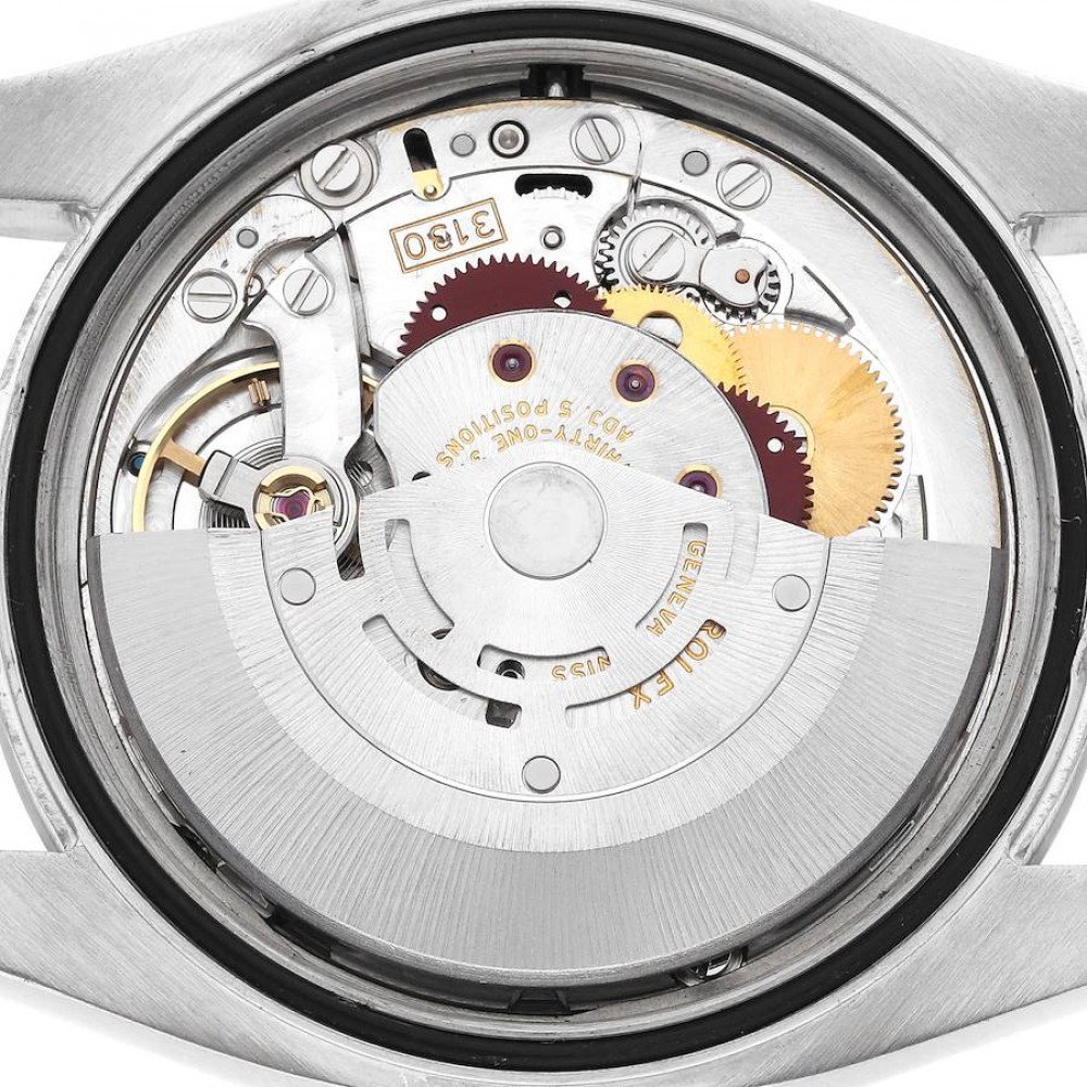 Rolex Oyster Perpetual 36mm Silver Blue Concentric Dial Steel Mens Watch 116000 Rolex Oyster Perpetual 36mm Silver Blue Concentric Dial Steel Mens Watch 116000