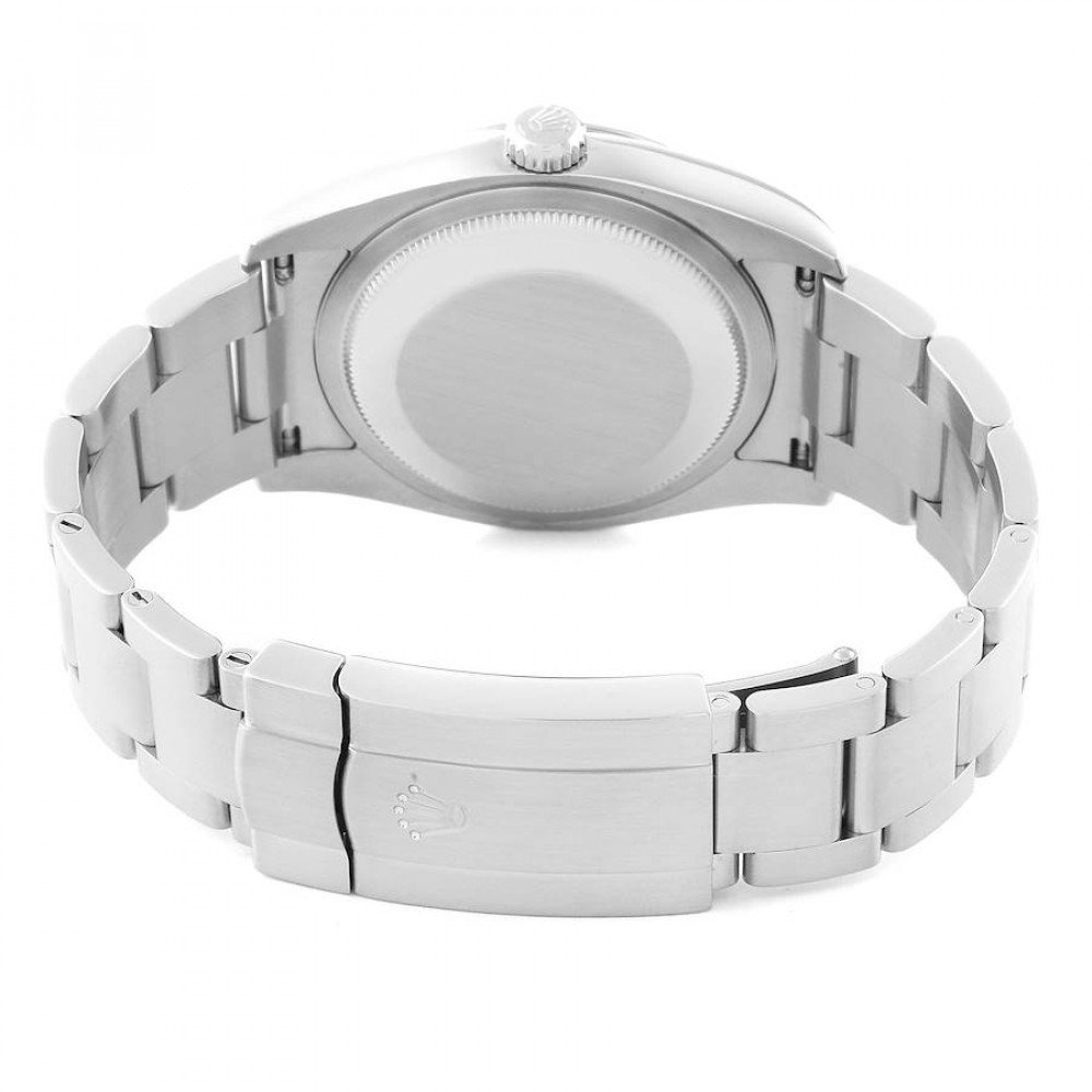 Rolex Oyster Perpetual Steel White Gold Black Dial Mens Watch 116034 Rolex Oyster Perpetual Steel White Gold Black Dial Mens Watch 116034