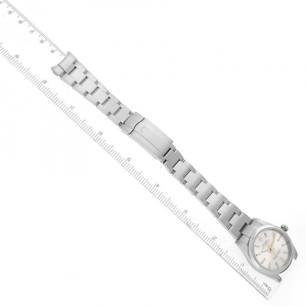 Rolex Oyster Perpetual 34mm Silver Dial Steel Mens Watch 124200 Rolex Oyster Perpetual 34mm Silver Dial Steel Mens Watch 124200