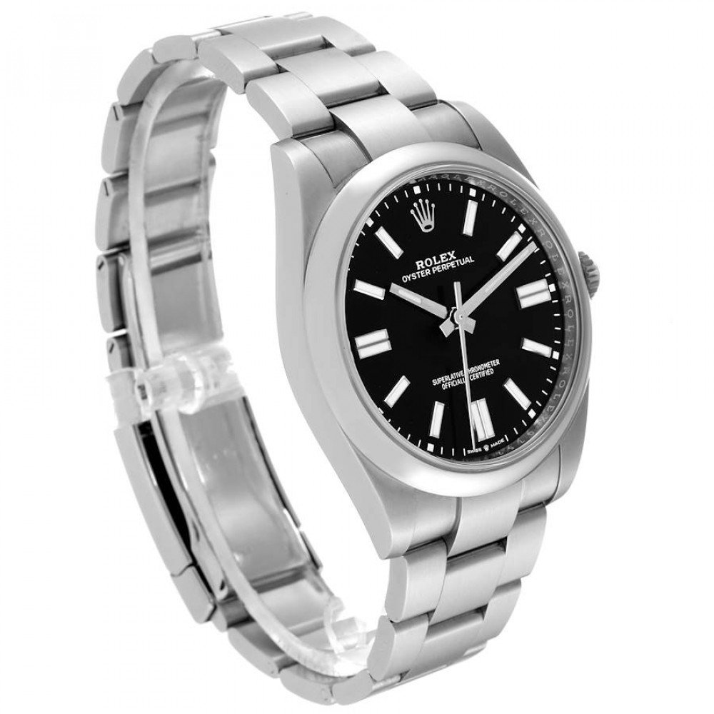 Rolex Oyster Perpetual 41mm Black Dial Steel Mens Watch 124300 Rolex Oyster Perpetual 41mm Black Dial Steel Mens Watch 124300