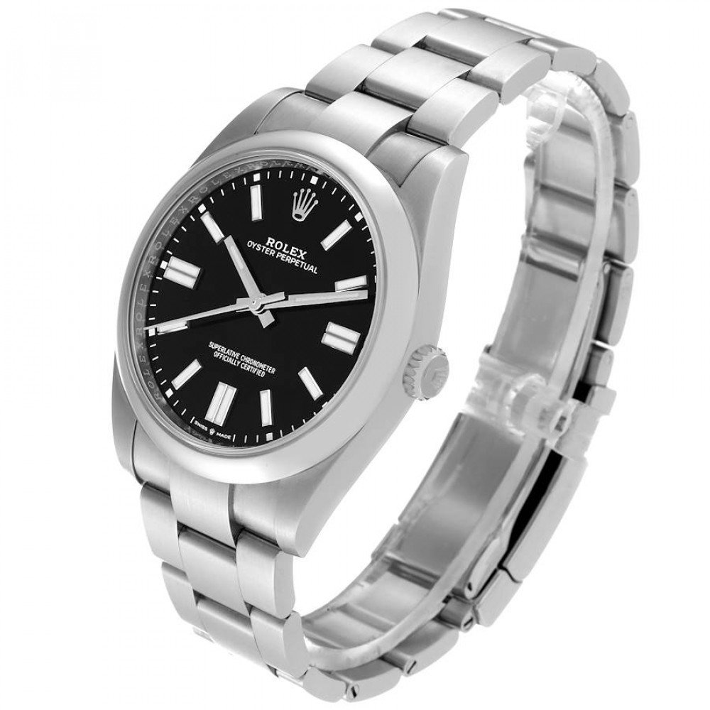 Rolex Oyster Perpetual 41mm Black Dial Steel Mens Watch 124300 Rolex Oyster Perpetual 41mm Black Dial Steel Mens Watch 124300