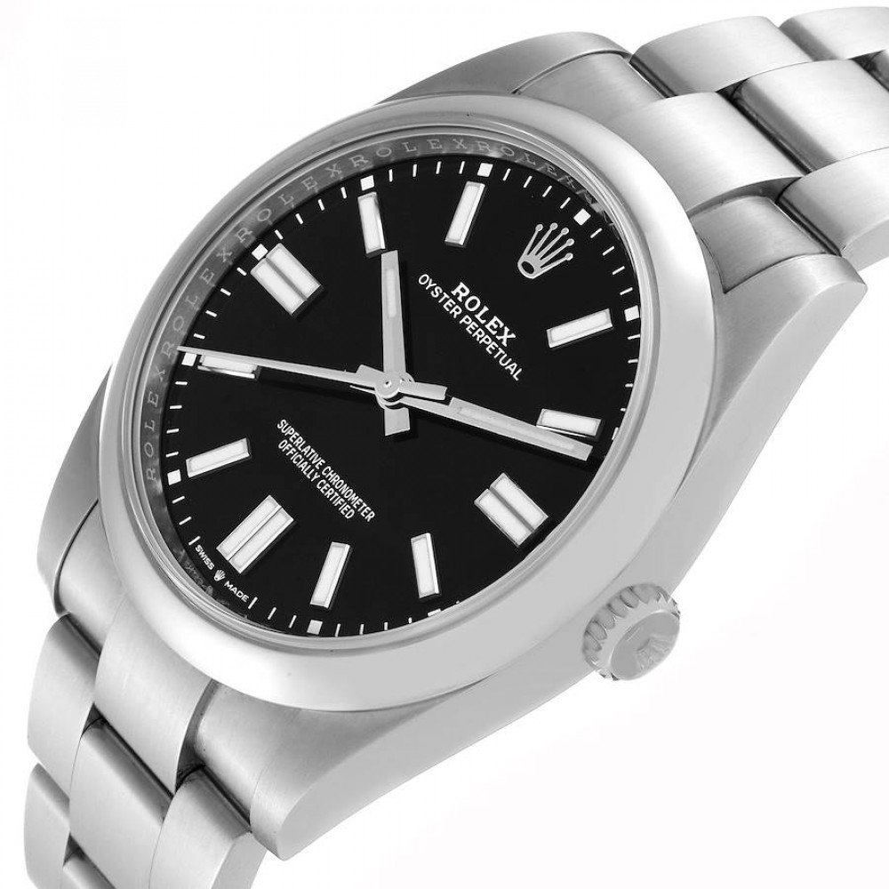 Rolex Oyster Perpetual 41mm Black Dial Steel Mens Watch 124300 Rolex Oyster Perpetual 41mm Black Dial Steel Mens Watch 124300
