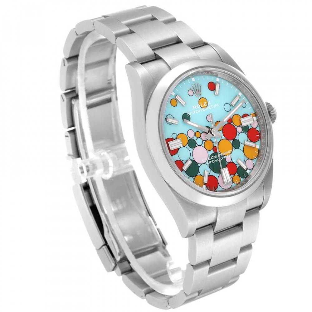Rolex Oyster Perpetual Celebration Dial Steel Mens Watch 126000 Rolex Oyster Perpetual Celebration Dial Steel Mens Watch 126000