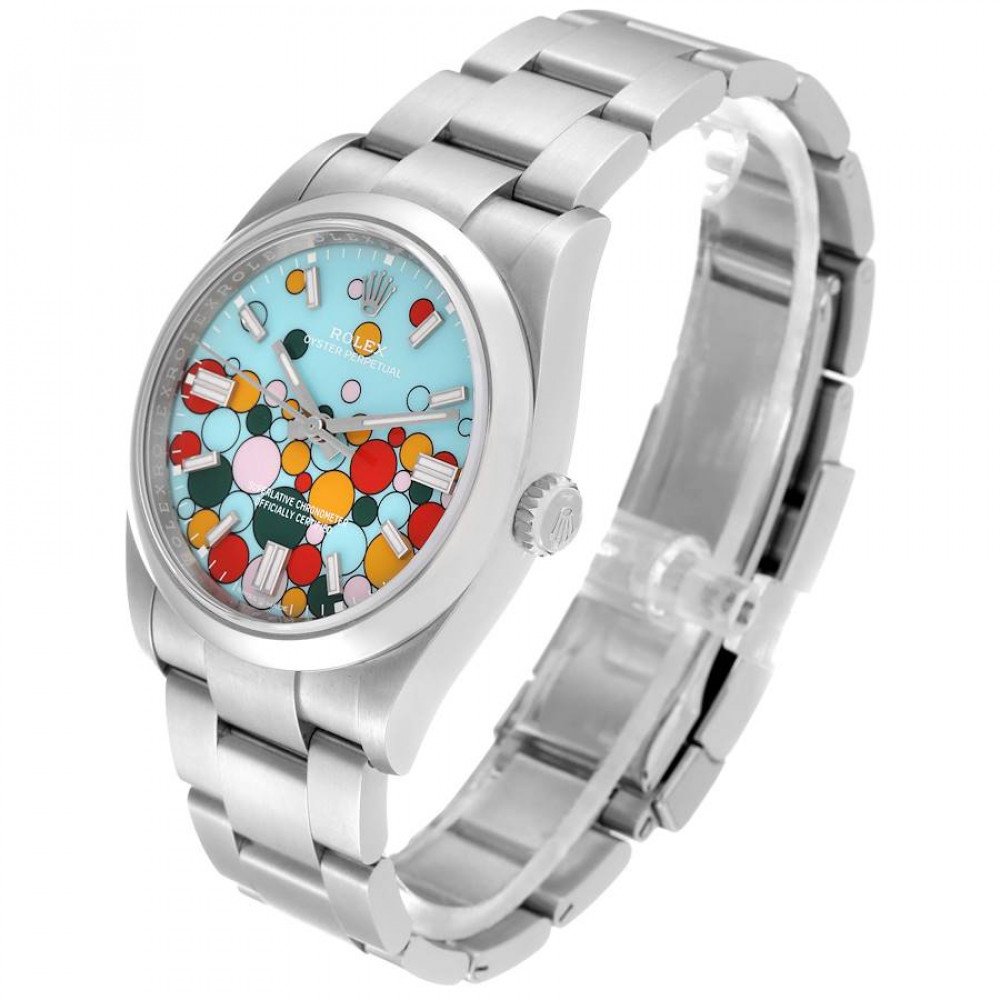 Rolex Oyster Perpetual Celebration Dial Steel Mens Watch 126000 Rolex Oyster Perpetual Celebration Dial Steel Mens Watch 126000
