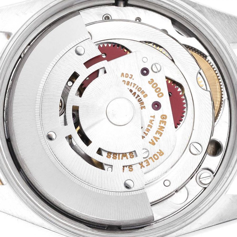Rolex Oyster Perpetual Steel Yellow Gold Black Dial Mens Watch 14203 Rolex Oyster Perpetual Steel Yellow Gold Black Dial Mens Watch 14203