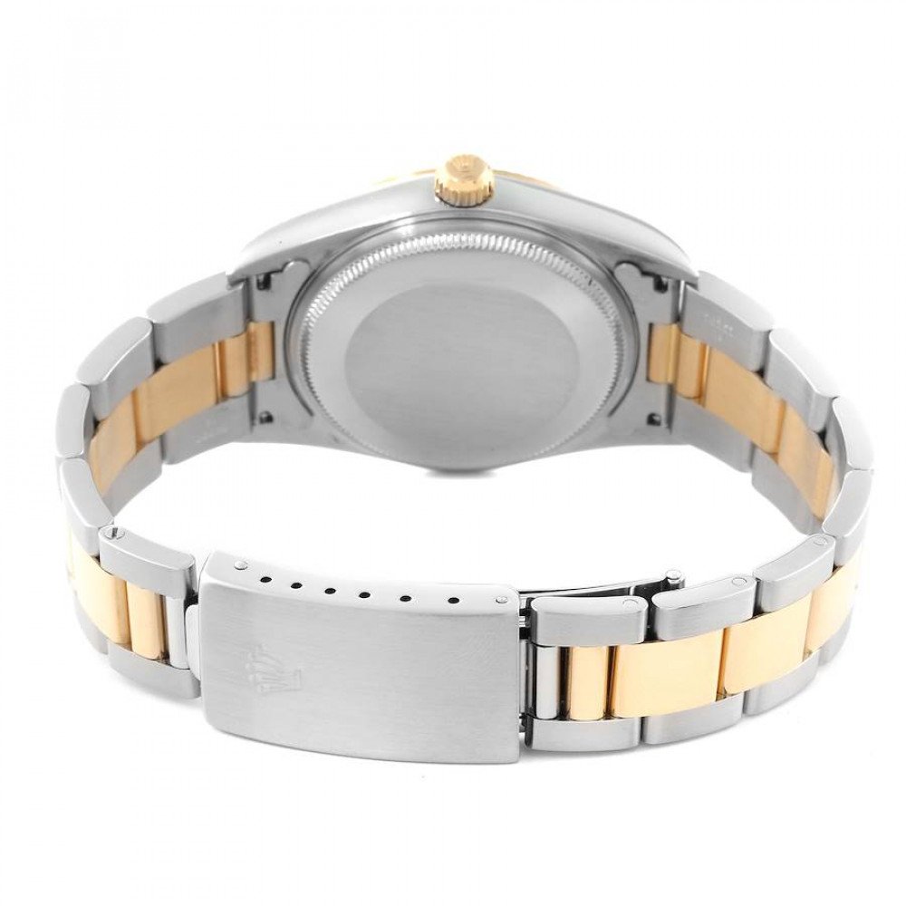 Rolex Oyster Perpetual Silver Dial Steel Yellow Gold Mens Watch 14233 Rolex Oyster Perpetual Silver Dial Steel Yellow Gold Mens Watch 14233
