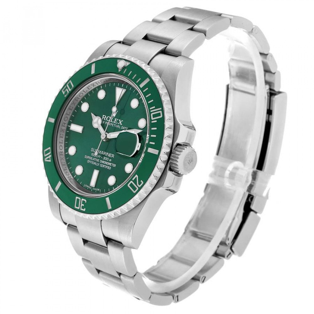 Rolex Submariner Hulk Green Dial Steel Mens Watch 116610LV Rolex Submariner Hulk Green Dial Steel Mens Watch 116610LV