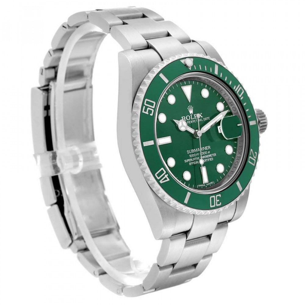 Rolex Submariner Hulk Green Dial Steel Mens Watch 116610LV Rolex Submariner Hulk Green Dial Steel Mens Watch 116610LV