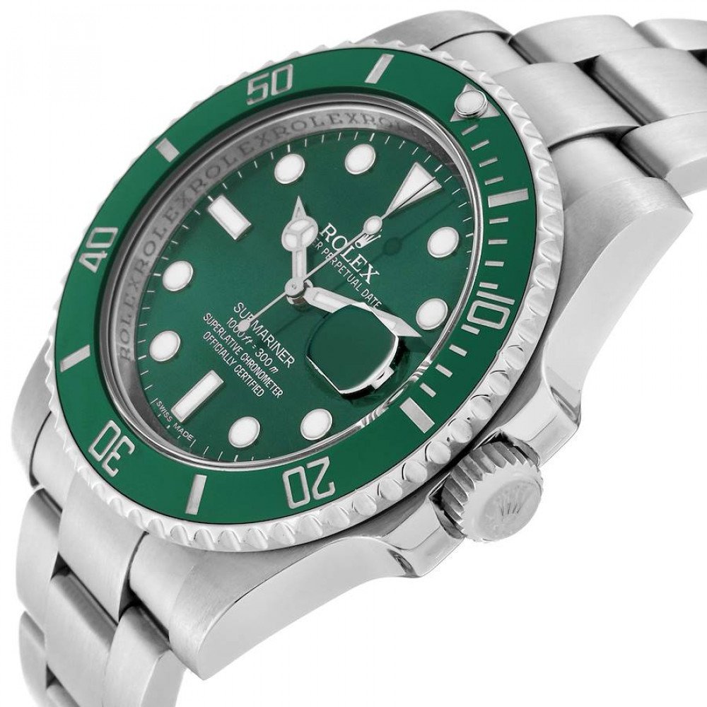 Rolex Submariner Hulk Green Dial Steel Mens Watch 116610LV Rolex Submariner Hulk Green Dial Steel Mens Watch 116610LV
