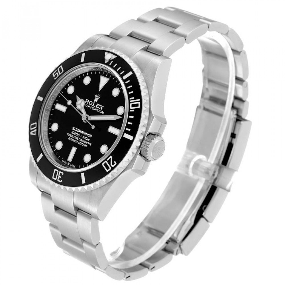 Rolex Submariner Non Date Ceramic Bezel Steel Mens Watch 124060 Rolex Submariner Non Date Ceramic Bezel Steel Mens Watch 124060