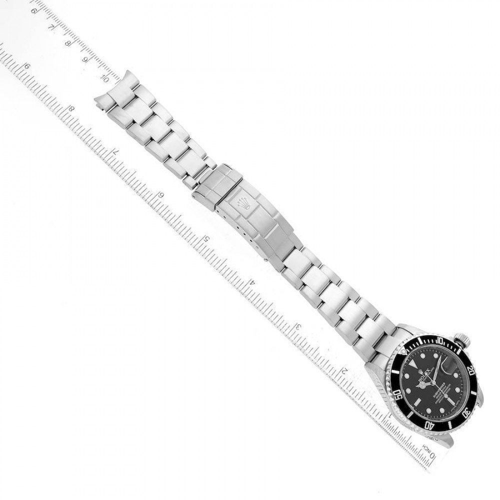Rolex Submariner Date Black Dial Steel Mens Watch 16610 Rolex Submariner Date Black Dial Steel Mens Watch 16610