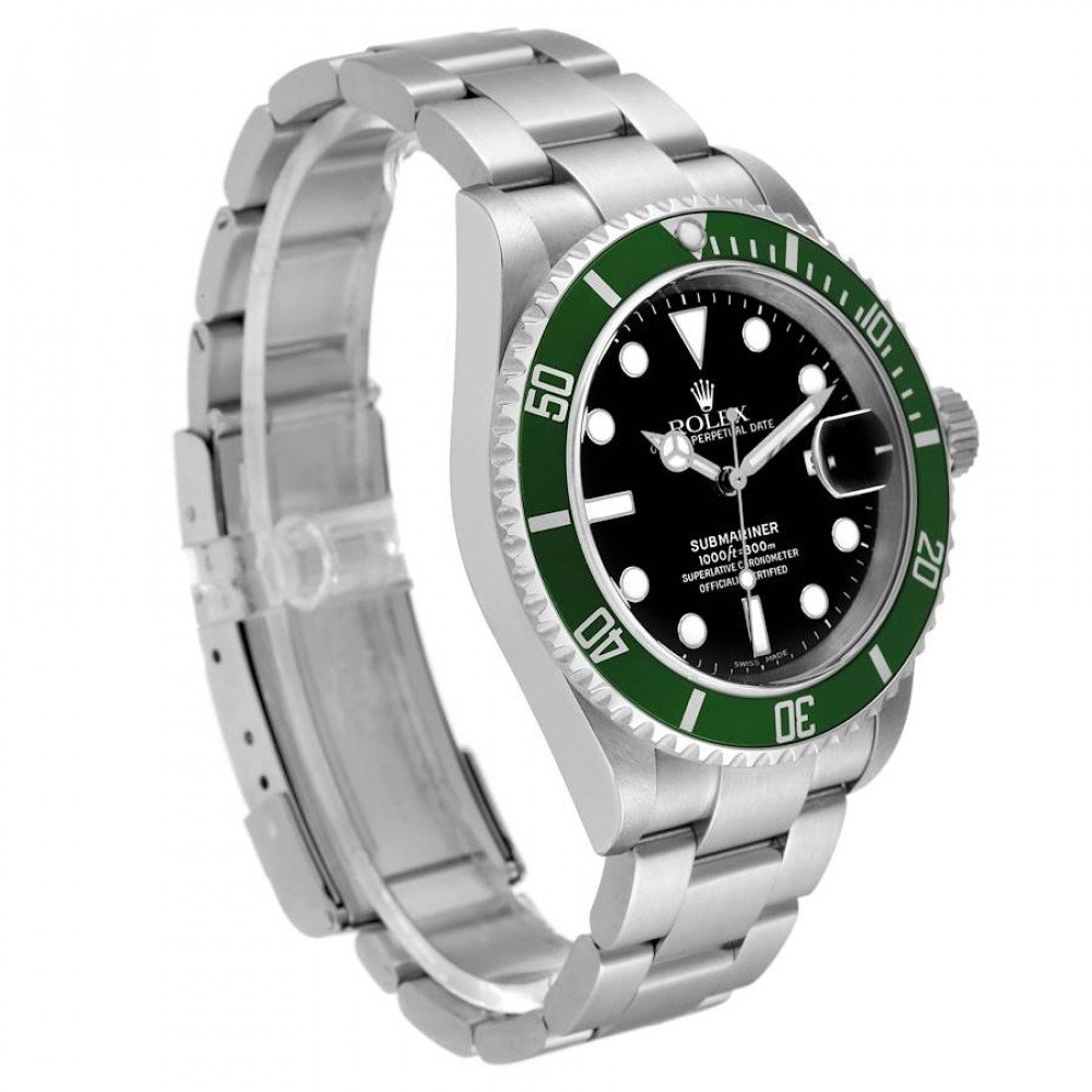 Rolex Submariner Kermit Green 50th Anniversary Mens Watch 16610LV Rolex Submariner Kermit Green 50th Anniversary Mens Watch 16610LV