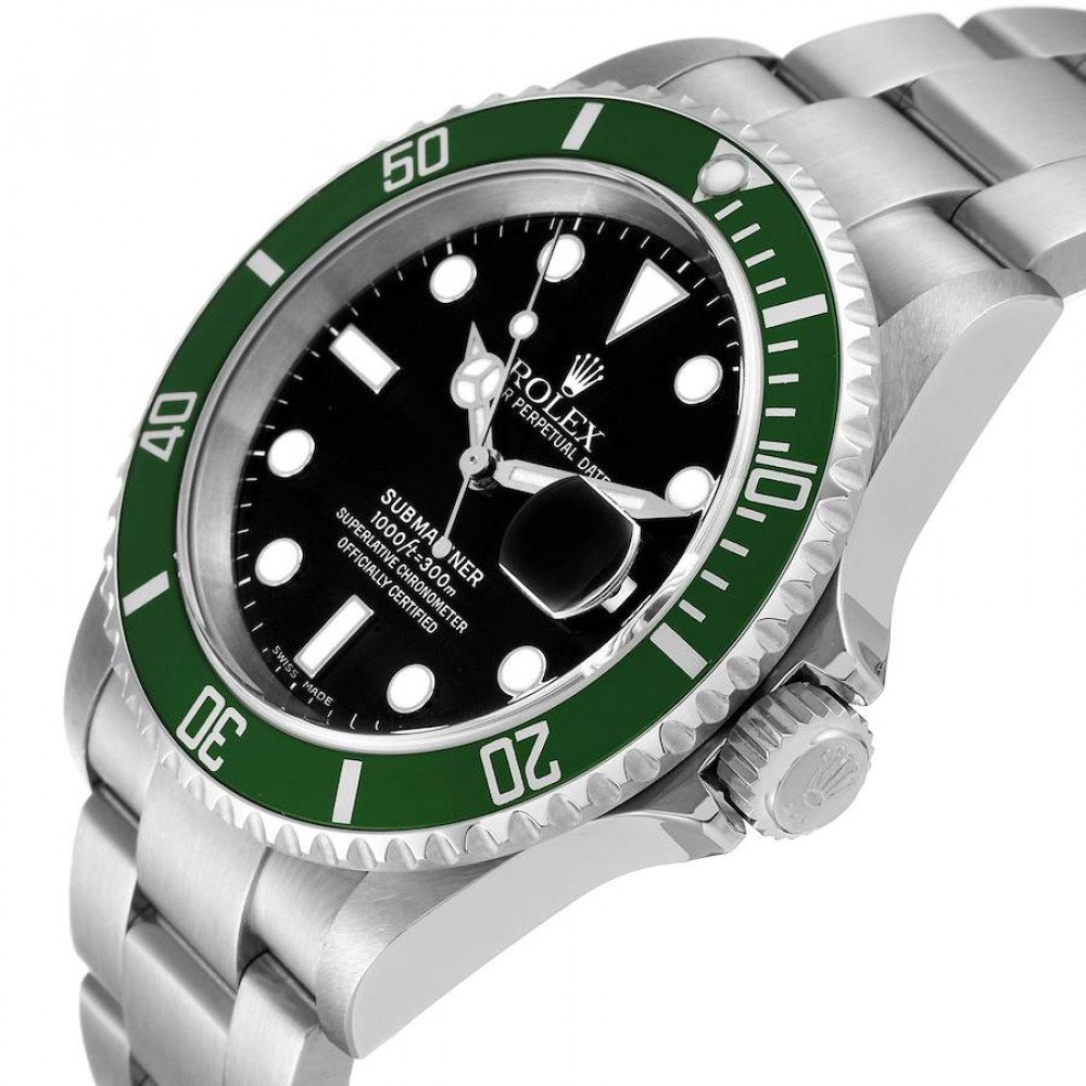 Rolex Submariner Kermit Green 50th Anniversary Mens Watch 16610LV Rolex Submariner Kermit Green 50th Anniversary Mens Watch 16610LV