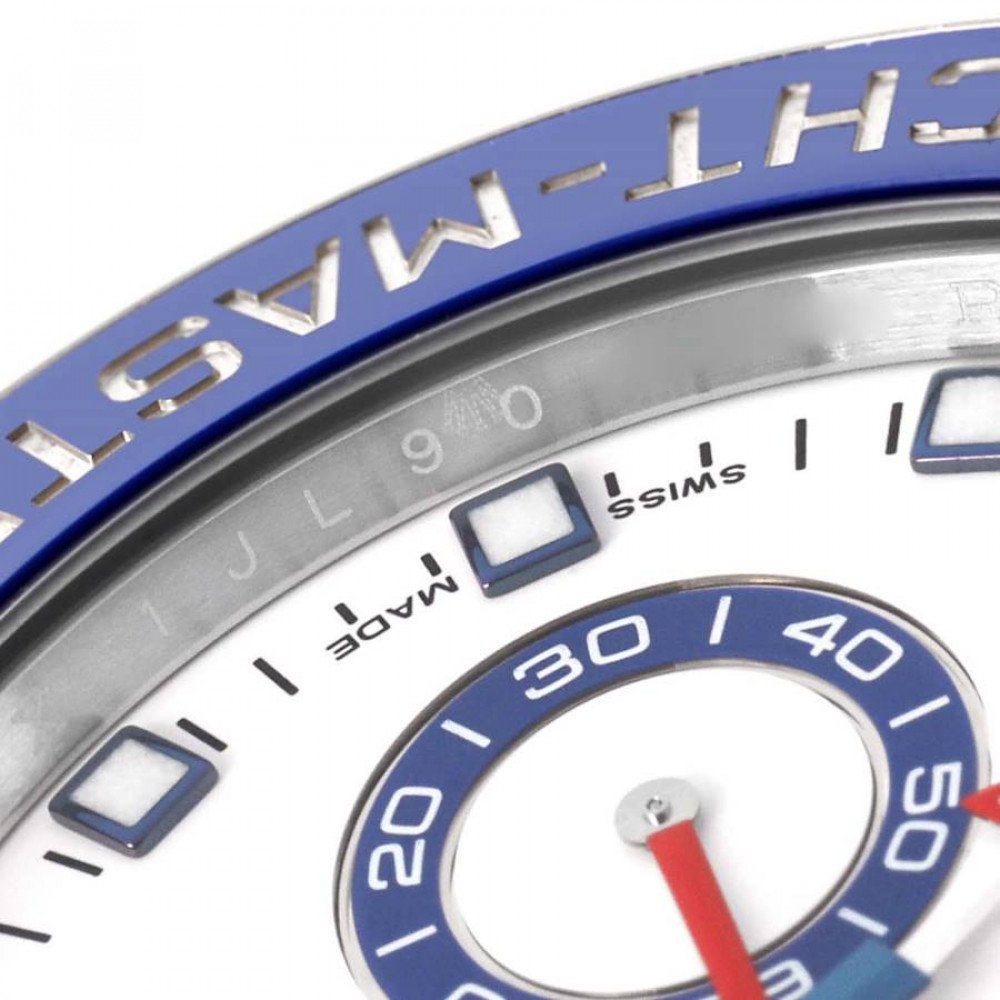 Rolex Yachtmaster II 44 Blue Cerachrom Bezel Steel Mens Watch 116680 Rolex Yachtmaster II 44 Blue Cerachrom Bezel Steel Mens Watch 116680