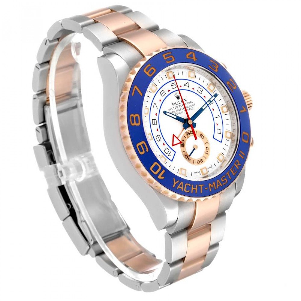 Rolex Yachtmaster II Steel Rose Gold Mens Watch 116681 Rolex Yachtmaster II Steel Rose Gold Mens Watch 116681