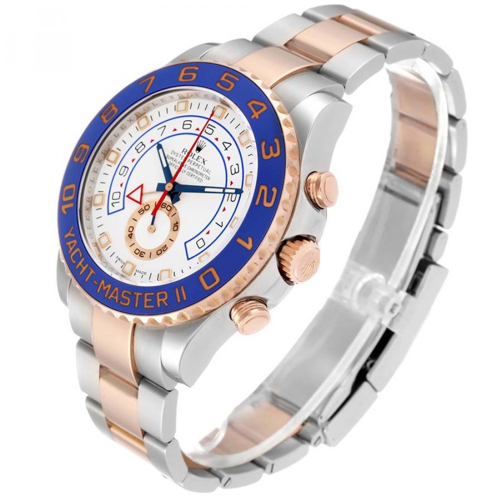 Rolex Yachtmaster II Steel Rose Gold Mens Watch 116681 Rolex Yachtmaster II Steel Rose Gold Mens Watch 116681