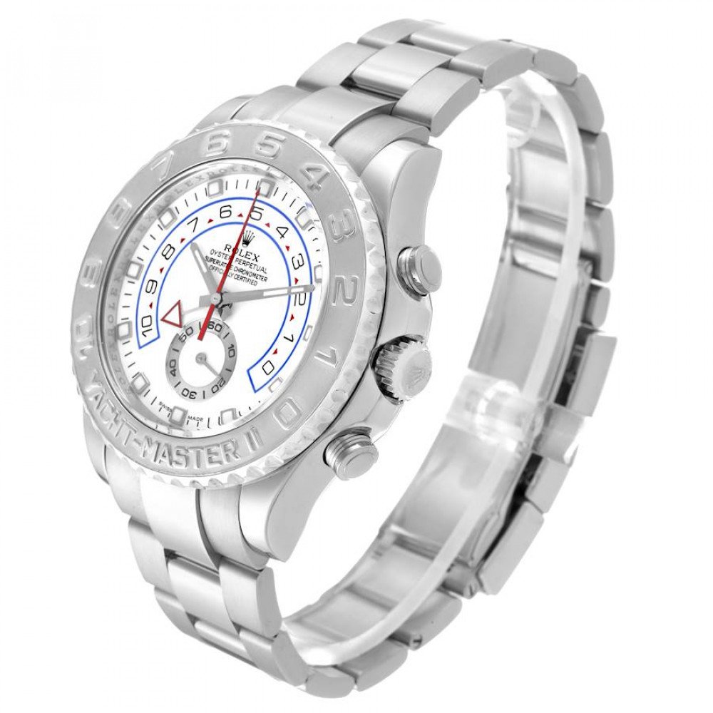 Rolex Yachtmaster II Regatta White Gold Platinum Mens Watch 116689 Rolex Yachtmaster II Regatta White Gold Platinum Mens Watch 116689