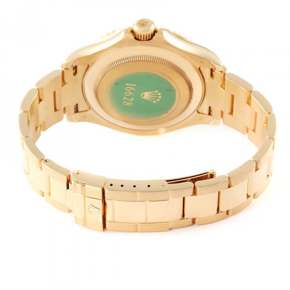 Rolex Yachtmaster 40mm Yellow Gold Blue Dial Mens Watch 16628 Rolex Yachtmaster 40mm Yellow Gold Blue Dial Mens Watch 16628