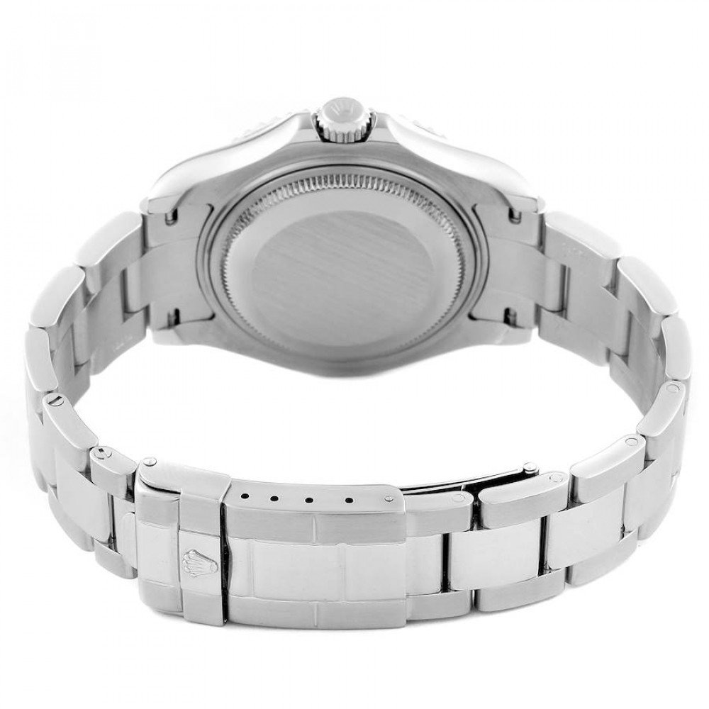 Rolex Yachtmaster 35 Midsize Steel Platinum Mens Watch 168622 Rolex Yachtmaster 35 Midsize Steel Platinum Mens Watch 168622