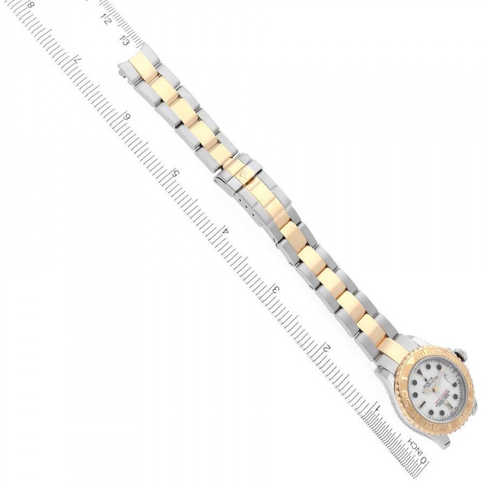 Rolex Yachtmaster 29 White Dial Steel Yellow Gold Ladies Watch 169623 Rolex Yachtmaster 29 White Dial Steel Yellow Gold Ladies Watch 169623