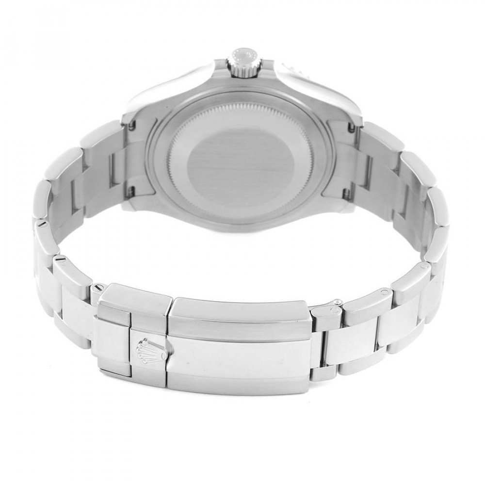 Rolex Yachtmaster 37 Midsize Steel Platinum Bezel Mens Watch 268622 Rolex Yachtmaster 37 Midsize Steel Platinum Bezel Mens Watch 268622