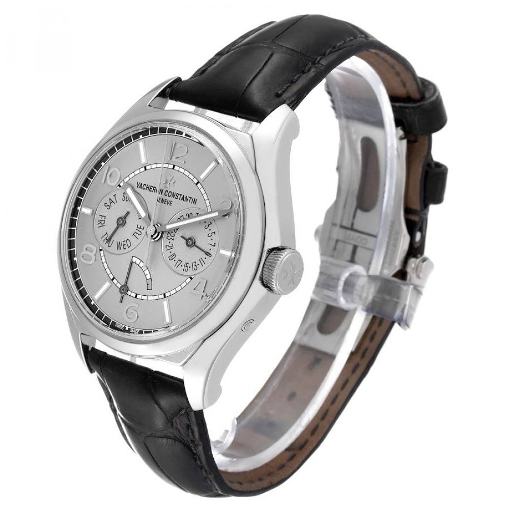 Vacheron Constantin FiftySix Day-Date Silver Dial Steel Mens Watch 4400E Vacheron Constantin FiftySix Day-Date Silver Dial Steel Mens Watch 4400E