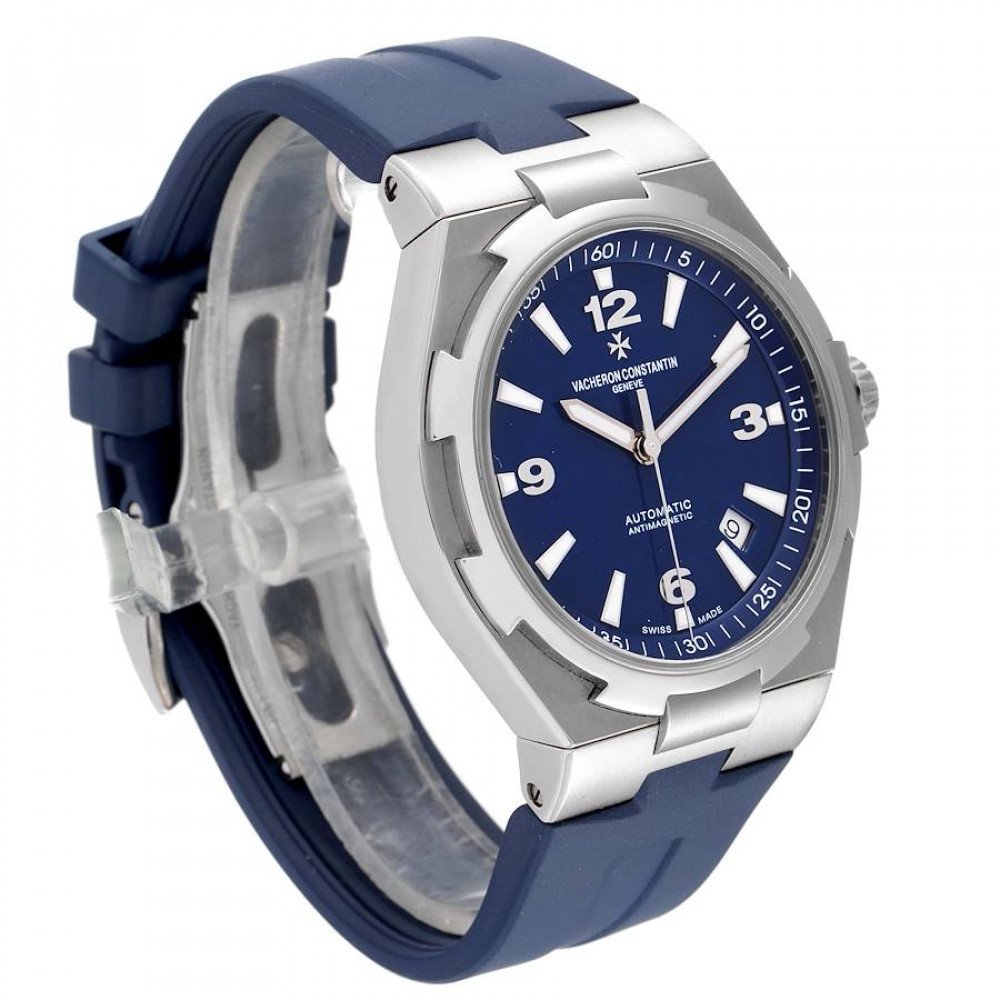 Vacheron Constantin Overseas Blue Dial Steel Mens Watch 47040 Vacheron Constantin Overseas Blue Dial Steel Mens Watch 47040