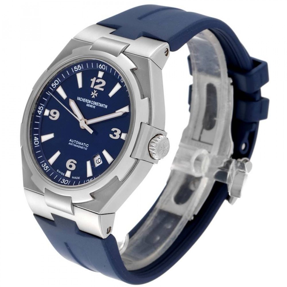 Vacheron Constantin Overseas Blue Dial Steel Mens Watch 47040 Vacheron Constantin Overseas Blue Dial Steel Mens Watch 47040