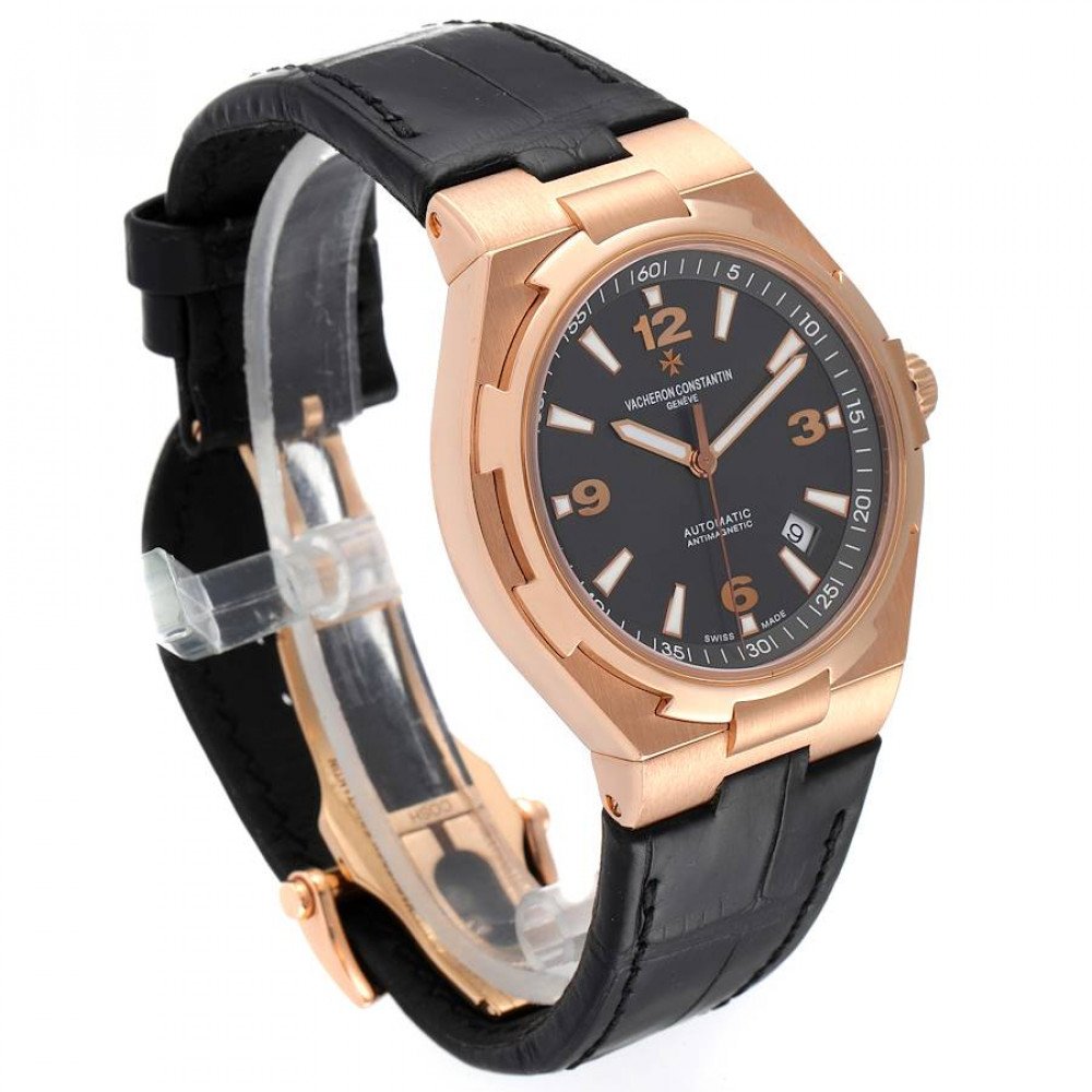 Vacheron Constantin Overseas Date Rose Gold Mens Watch 47040 Vacheron Constantin Overseas Date Rose Gold Mens Watch 47040