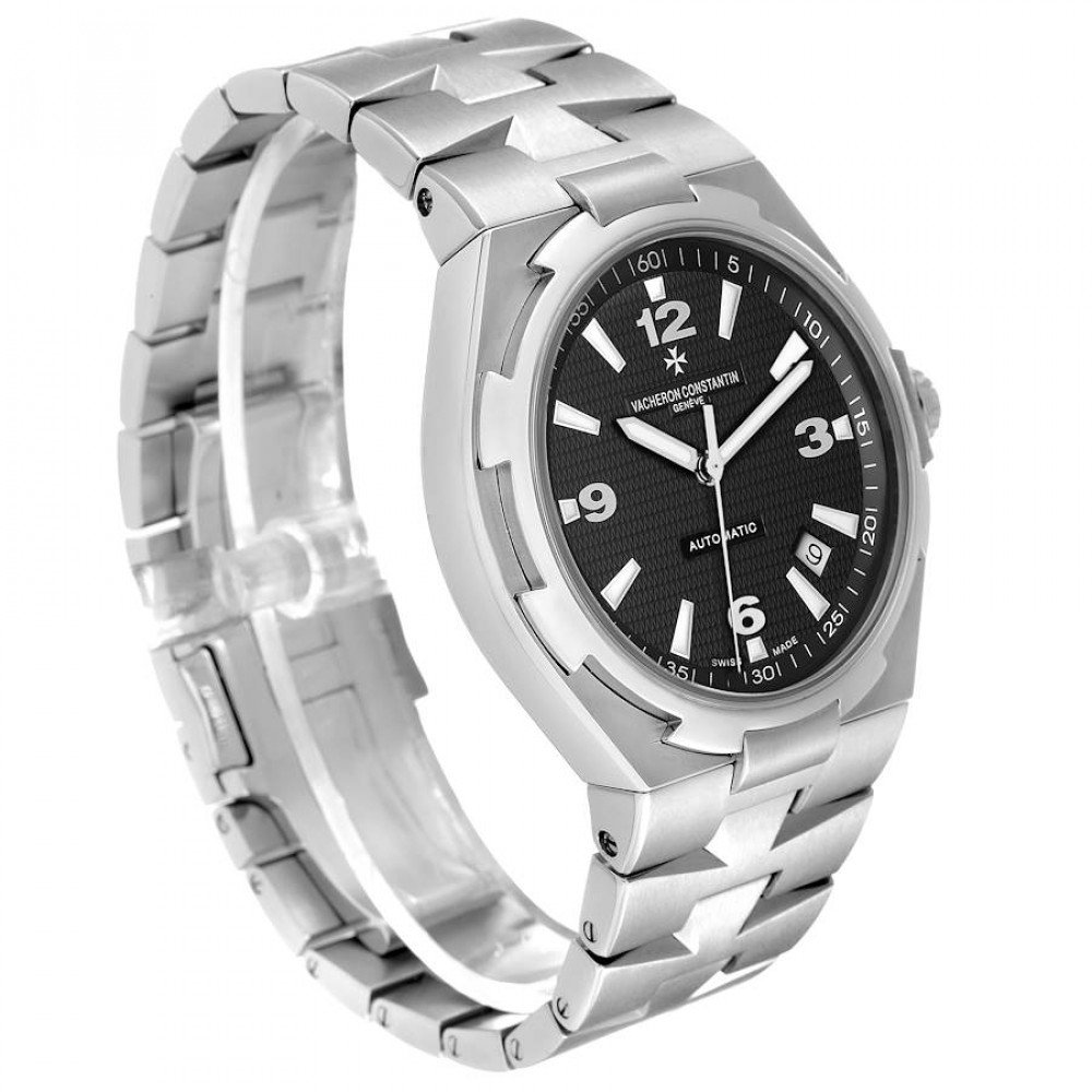 Vacheron Constantin Overseas Black Dial Steel Mens Watch 47040 Vacheron Constantin Overseas Black Dial Steel Mens Watch 47040