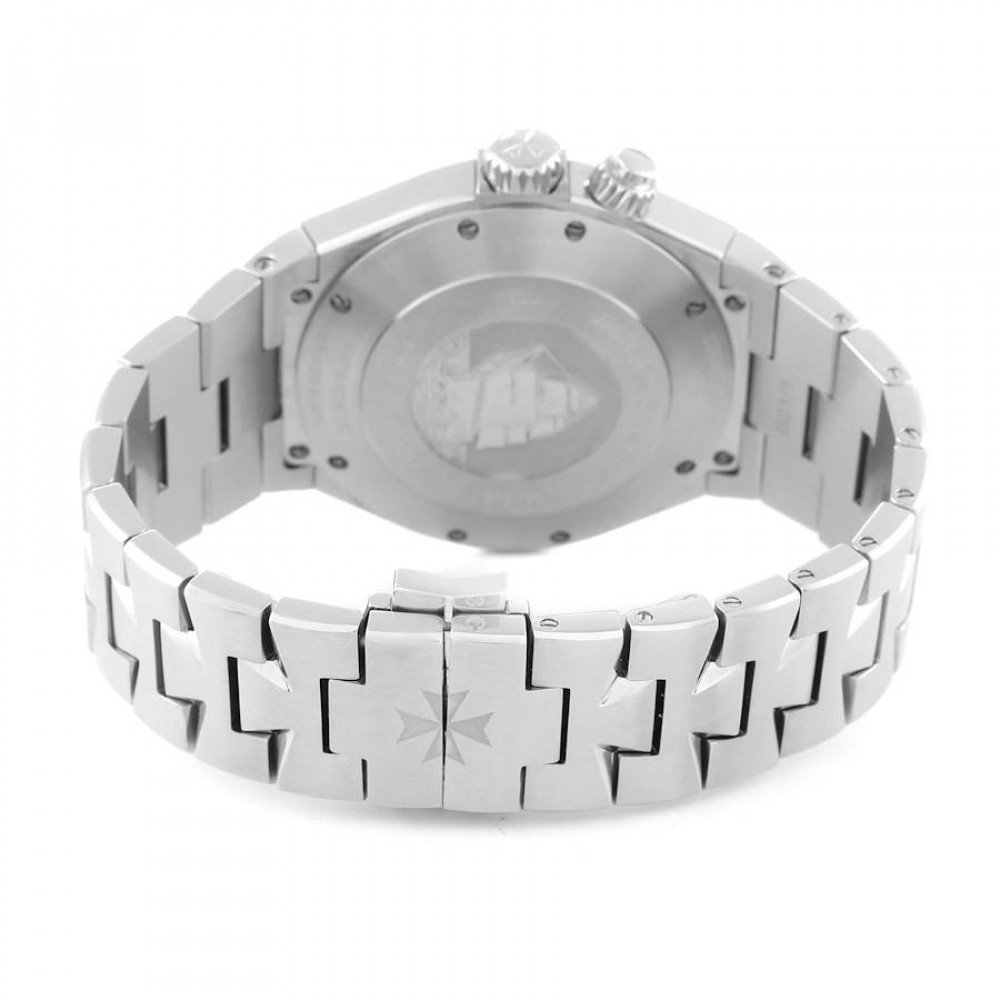 Vacheron Constantin Overseas Dual Time Silver Dial Mens Watch 47450 Vacheron Constantin Overseas Dual Time Silver Dial Mens Watch 47450