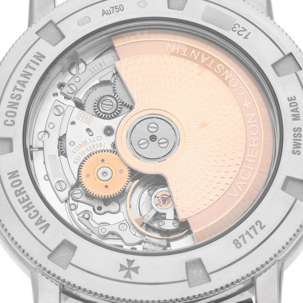 Vacheron Constantin Traditionnelle White Gold Mens Watch 87172